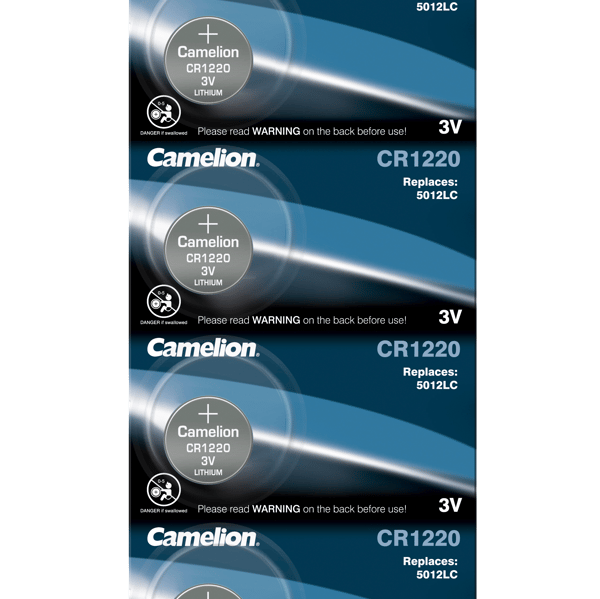 Литиеви батерии CR1220 Camelion CR1220 - 3V