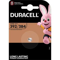 Батерия за часовник 392 - SR41W - Duracell D392 / D384 - 1.55V