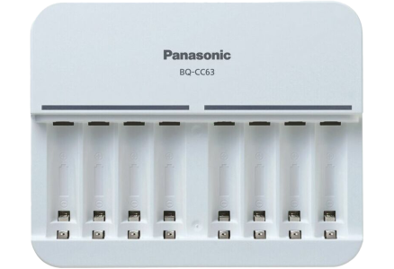 Мулти зарядно за 8 акумулаторни батерии АА/ААА - Panasonic Eneloop