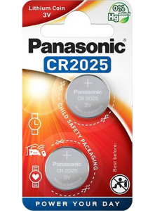 Литиеви батерии CR2025 Panasonic CR2025 - 3V